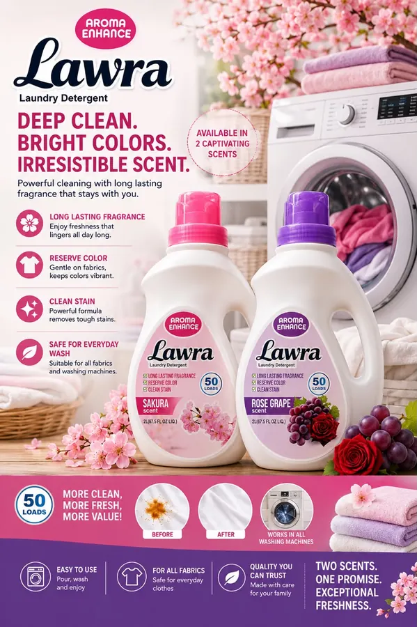 Lawra laundry detergent